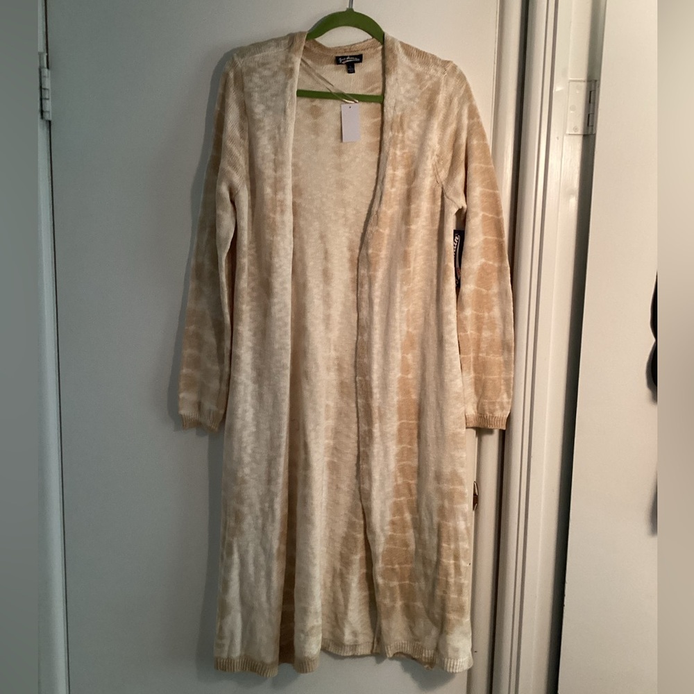 Freshman 1996 tie dye cardigan duster